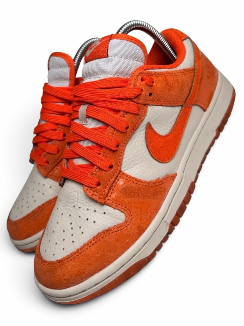 Nike Dunk Low Cracked Orange Sail Womens 7.5 Sneakers FN7773-001
